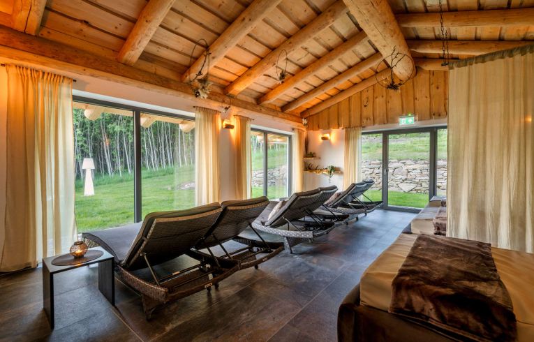 Blockhaus Ruheraum Reibener-Hof